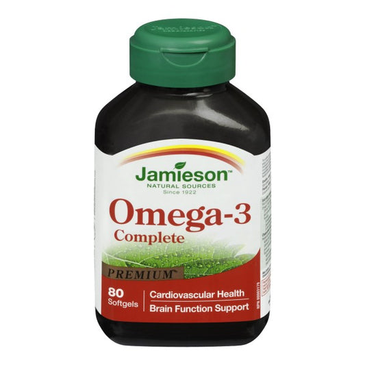 Jamieson Omega-3 Complete 1000 mg Premium