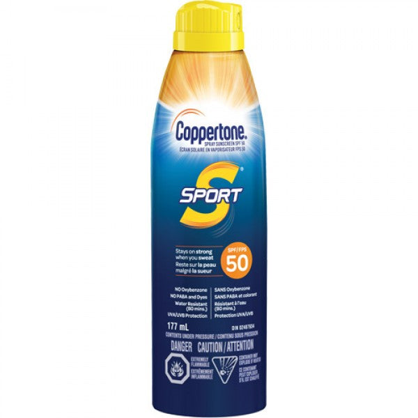 Coppertone Sport Water Resistant Sunscreen - SPF 50