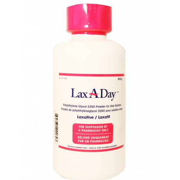 Lax-A-Day Polyethylene Glycol 3350 Laxative Powder
