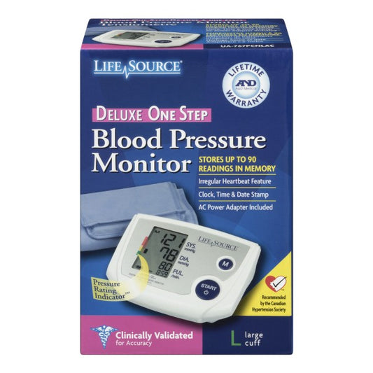 Life Source Deluxe One Step Blood Pressure Monitor