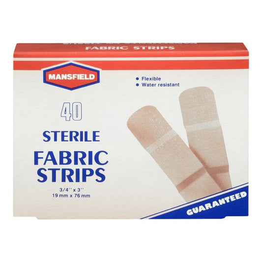 Mansfield Sterile Fabric Strips