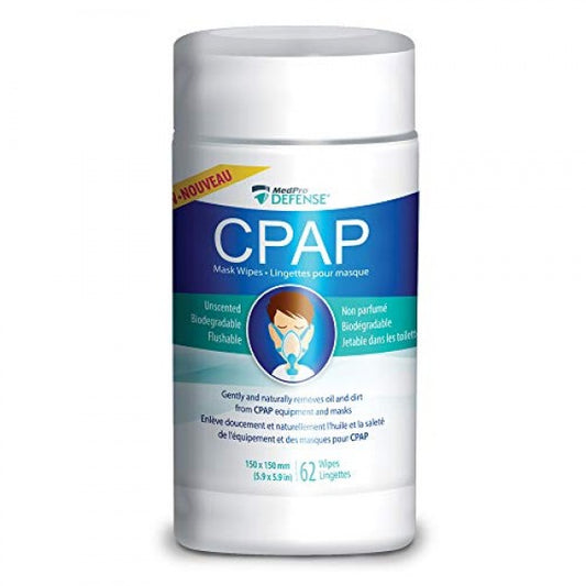 MedPro Defense CPAP Mask Wipes for Daily Cleaning