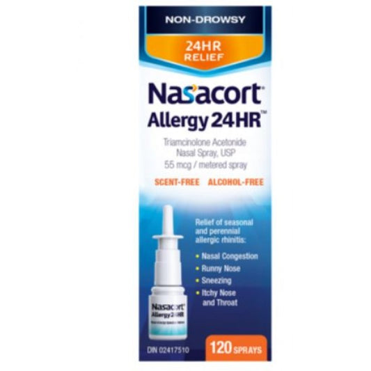 Nasacort Allergy Nasal Spray - 120 Doses