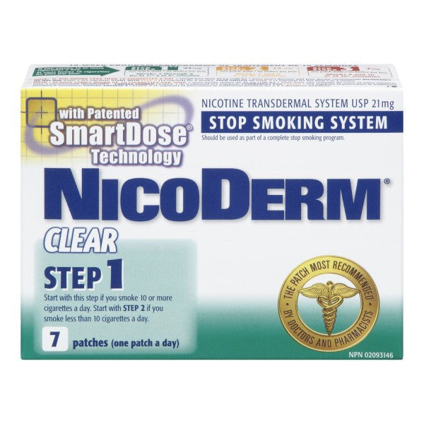 Nicoderm Clear Patches