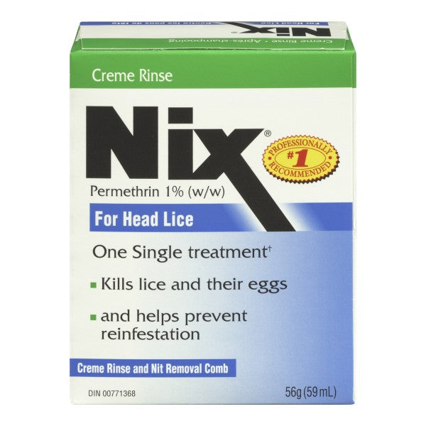 Nix Creme Rinse and Nit Removal Comb