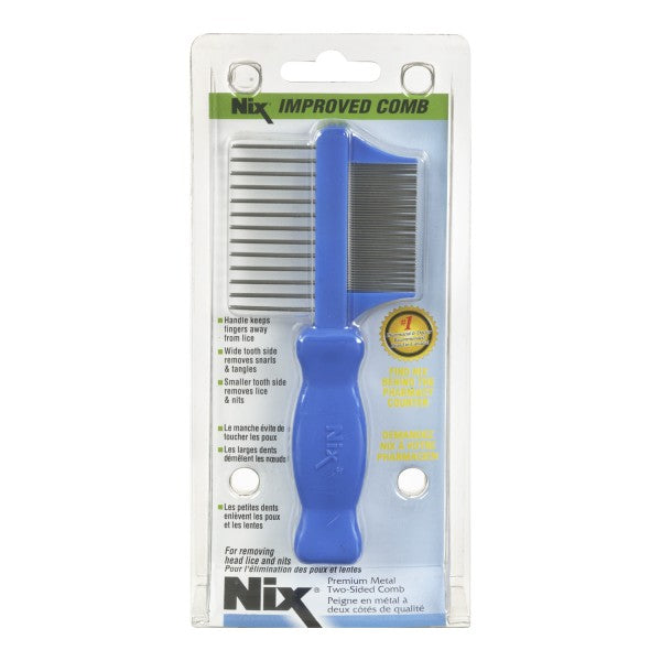 Nix Premium Metal Two-Sided Comb