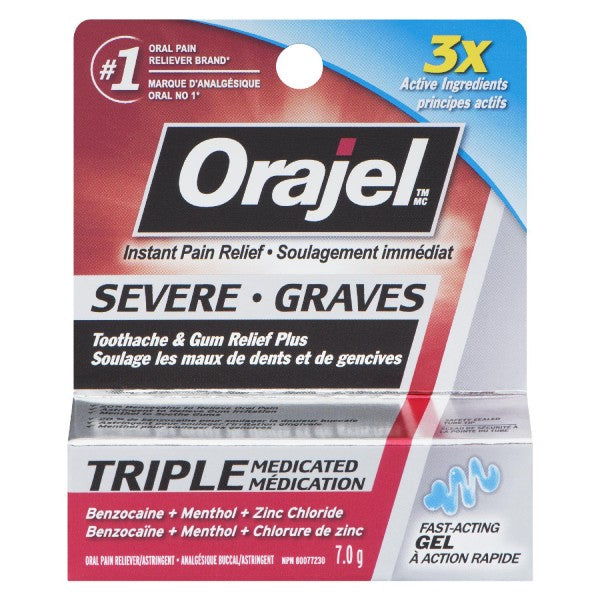 Orajel Toothache & Gum Relief Plus