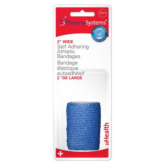 PharmaSystems uHealth Self Adhering Athletic Bandages