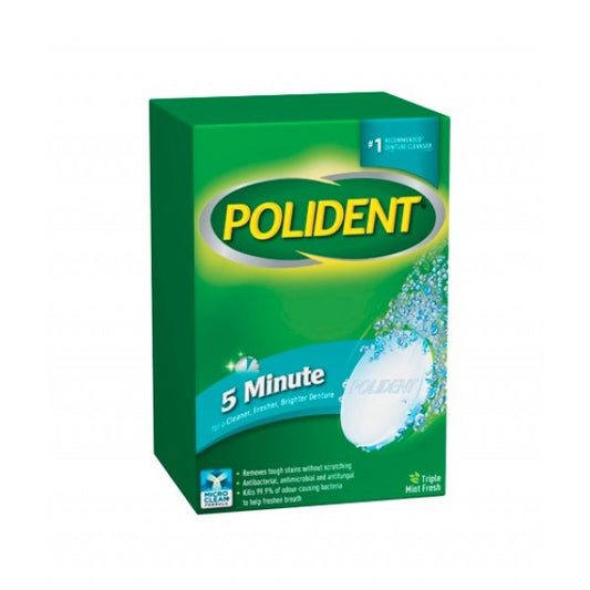 Polident 5-Minute Denture Cleanser