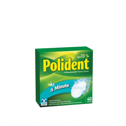 Polident 5 Minute Denture Cleanser