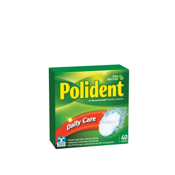 Polident Daily Care Denture Cleanser