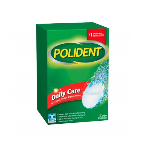 Polident Daily Care Denture Cleanser