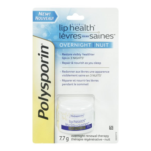 Polysporin Visible Lip Health Overnight Renewal Therapy