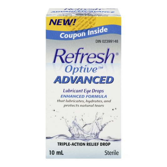 Refresh Optive Advanced Lubricant Eye Drops