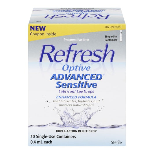 Refresh Optive Advanced Sensitive Lubricant Eye Drops