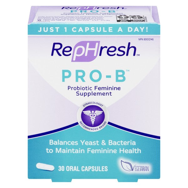 RepHresh Pro-B Probiotic Feminine Supplement