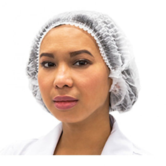 Safe-Sense Pleated Bouffant Cap 21"