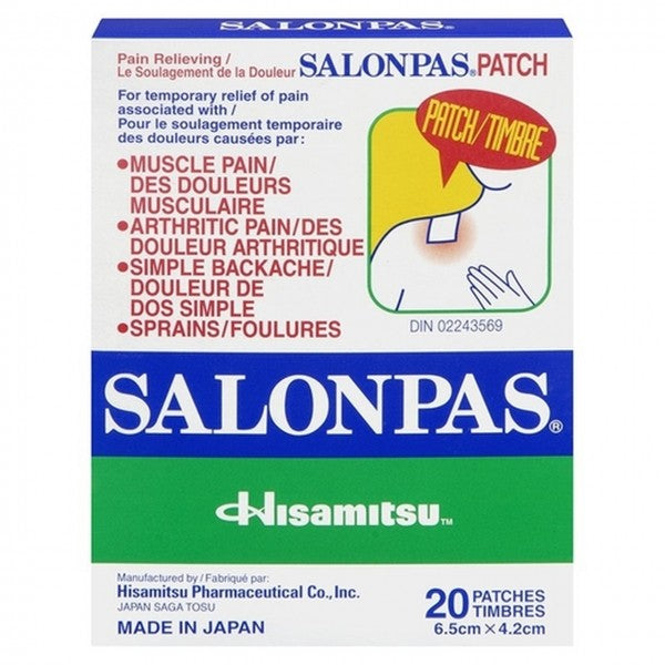 Salonpas Pain Relieving Topical Patch
