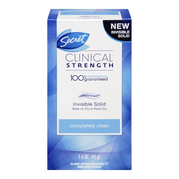 Secret Clinical Strength Invisible Solid Antiperspirant