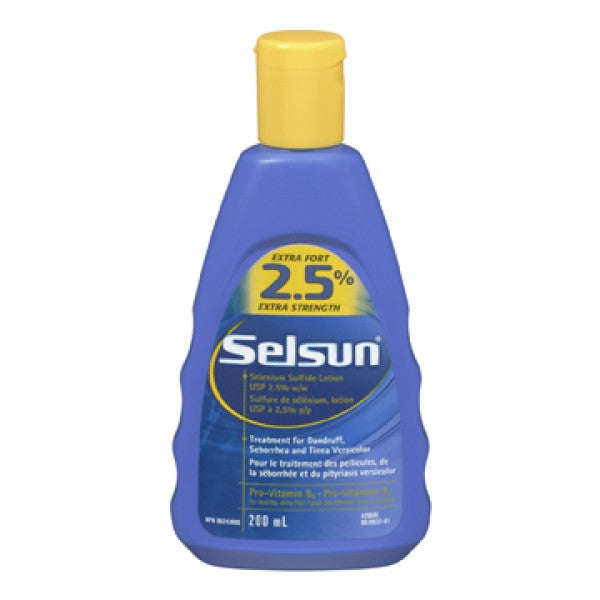 Selsun Blue 2.5% Lotion Extra Strength