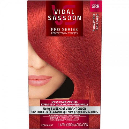 Vidal Sassoon Pro Series London Luxe Hair Color Kit - 6RR Runway Red
