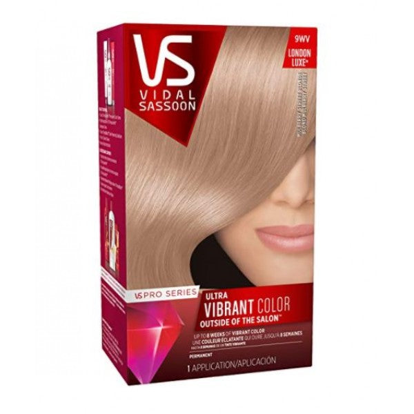 Vidal Sassoon Pro Series London Luxe Hair Color Kit - 9WV Mulberry Street Blonde