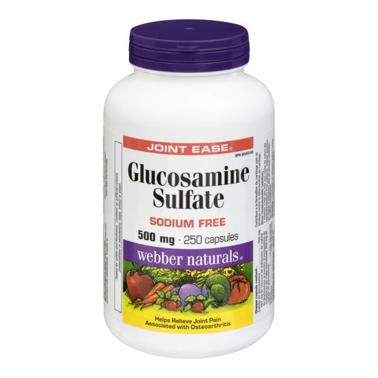 Webber Naturals Glucosamine Sulfate Sodium Free