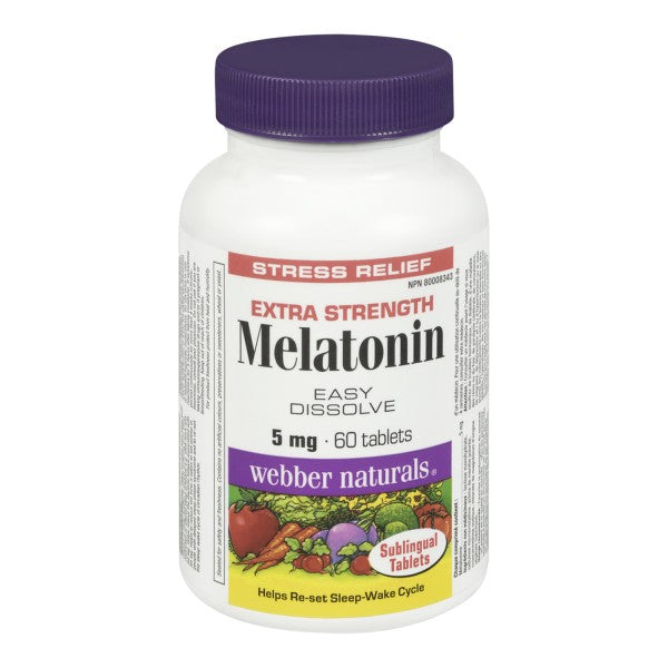Webber Naturals Melatonin Extra Strength – McKnights Pharmacy